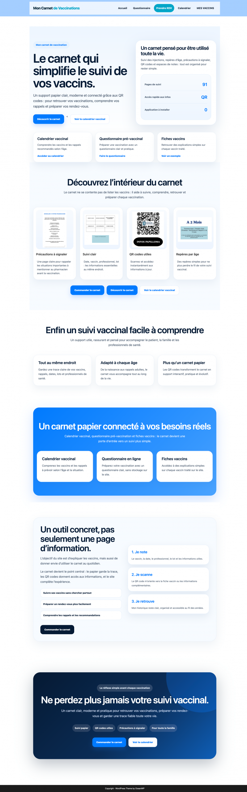 Informations utiles pour l’équipe officinale